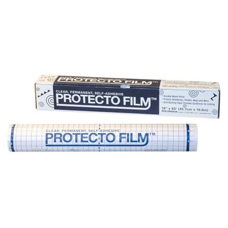 PACON CORPORATION Pacon 006591 Non-Glare Protecto Film; 24 In. x 33 Ft. Plastic; Clear; For Use With Posters; Graphs; Maps 6591